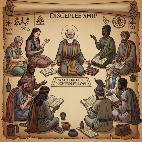 Ancient Discipleship: Parchment Learning Scenes