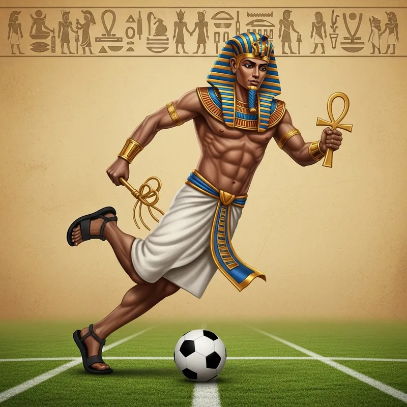 Pharaoh King Football - Ancient Sport Encounter