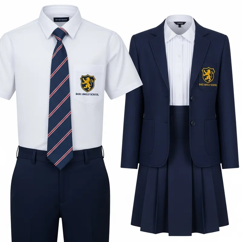 Baku Anglo School Uniforms: Boys & Girls Outfits