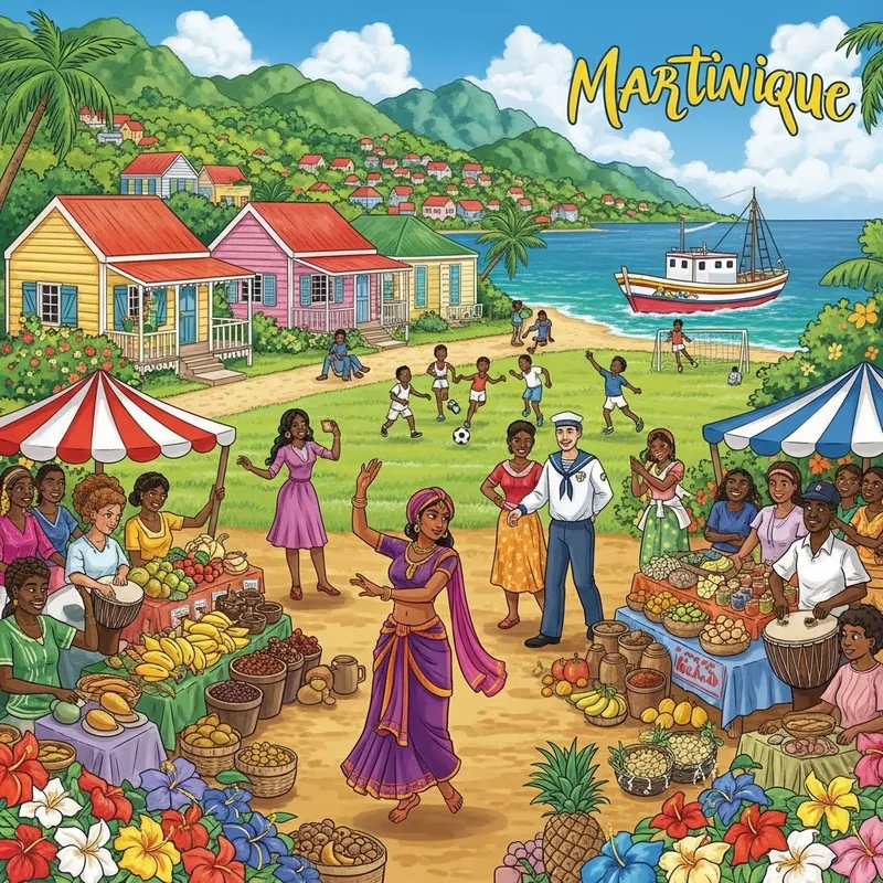 Explore Martinique's Rich Culture Through Stunning Visuals Explore Martinique's Rich Culture Through Stunning Visuals