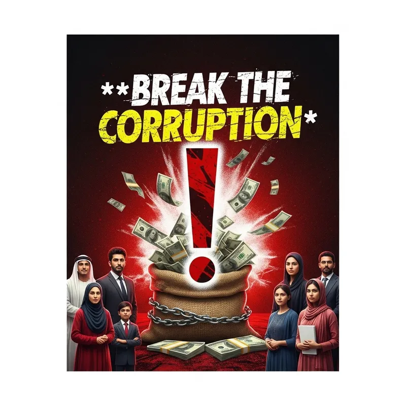 Break the Corruption: Empowering Poster Design
