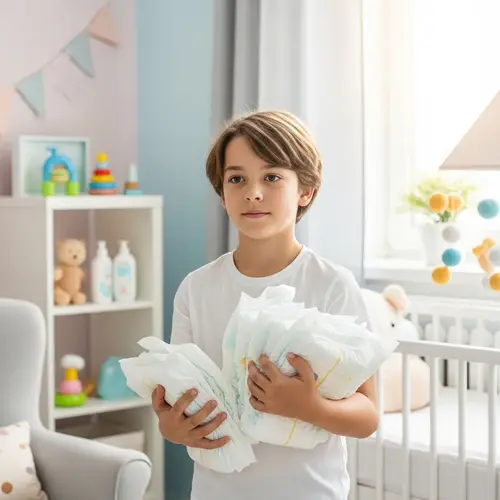 Helping with Diapers: A 13-Year-Old's Care