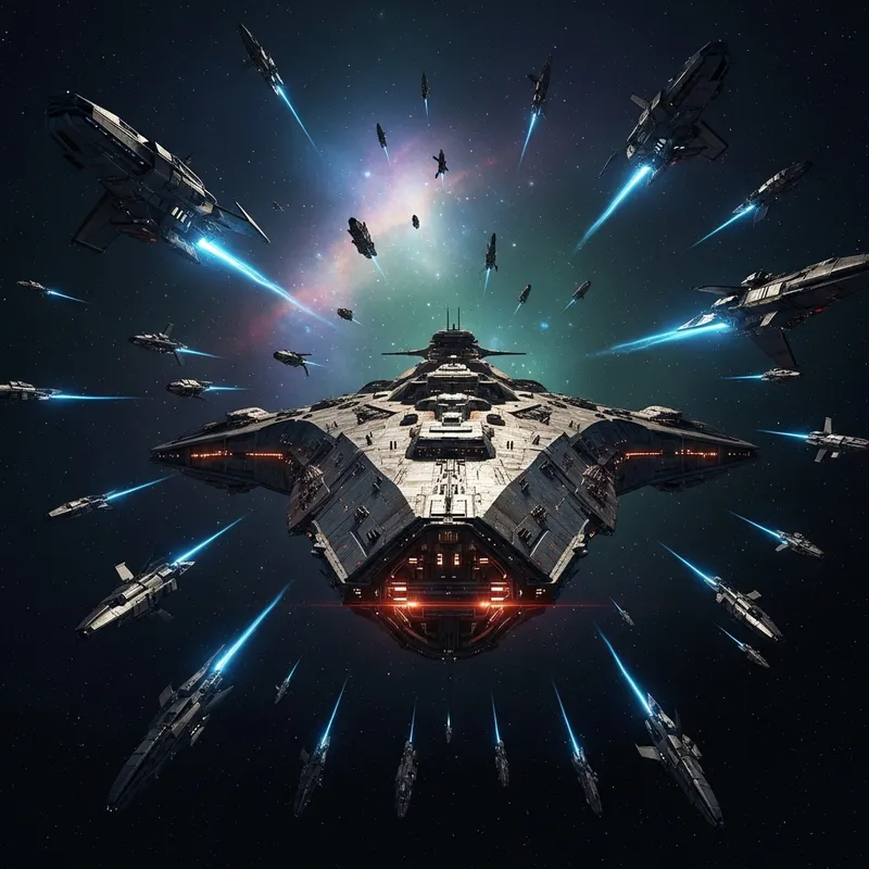 Dark Space Opera iPhone Wallpaper | 16:9 Original Design