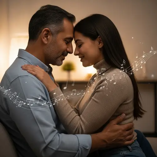 Passionate Middle-Eastern Man & Hispanic Woman Embrace