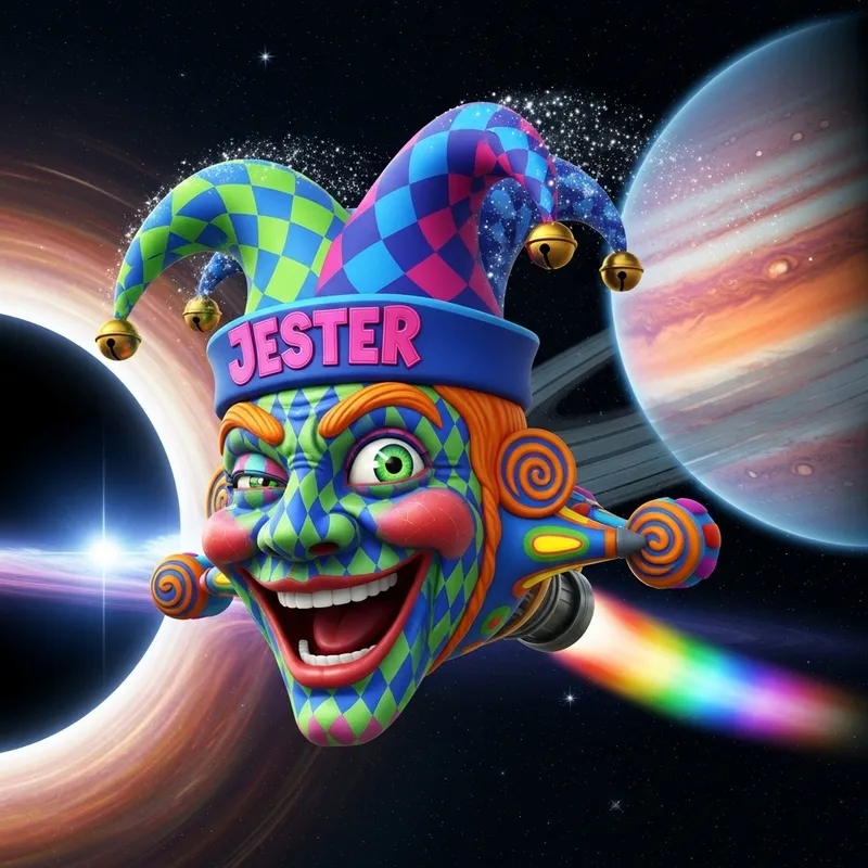Jester Space Ship: Fantastical and Fun Spacecraft Design