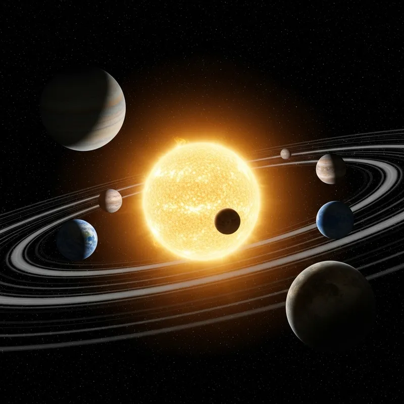 Sun and Planets in Cosmic Harmony