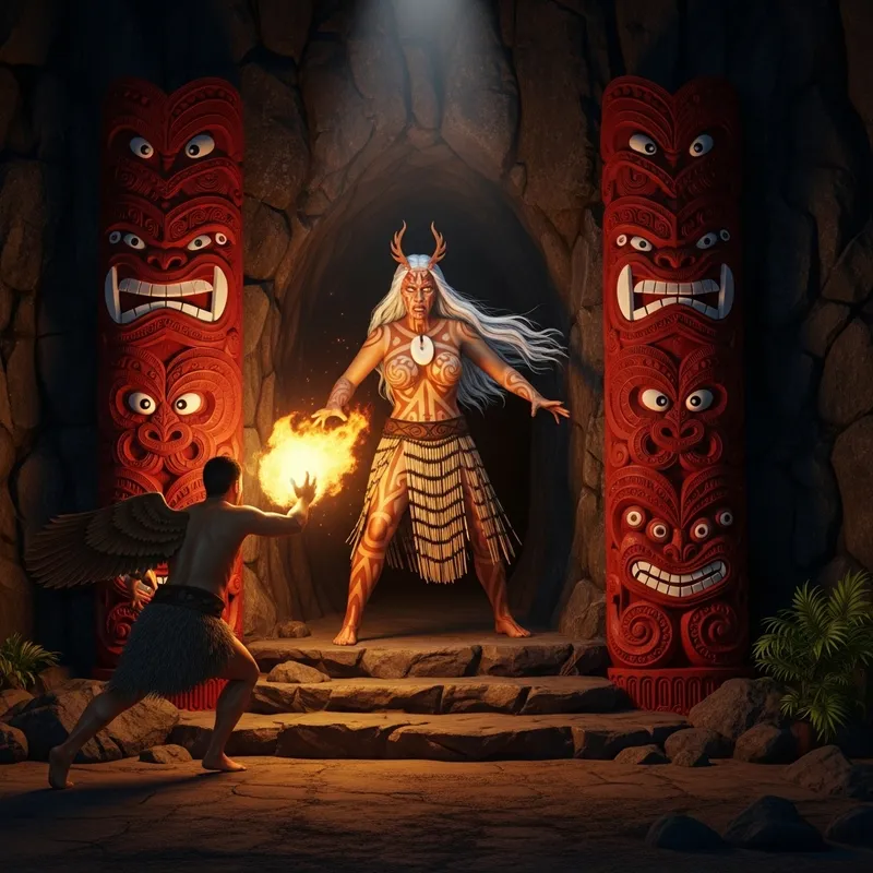 Mahuika: Fierce Goddess of Maori Mythology & Divine Power