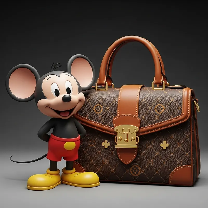 Mickey Mouse and Louis Vuitton Collaboration