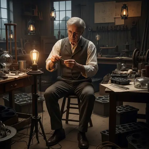 Invention of the Light Bulb: Historical Portrait