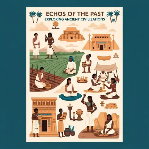 Echoes of the Past: Ancient Civilizations Poster