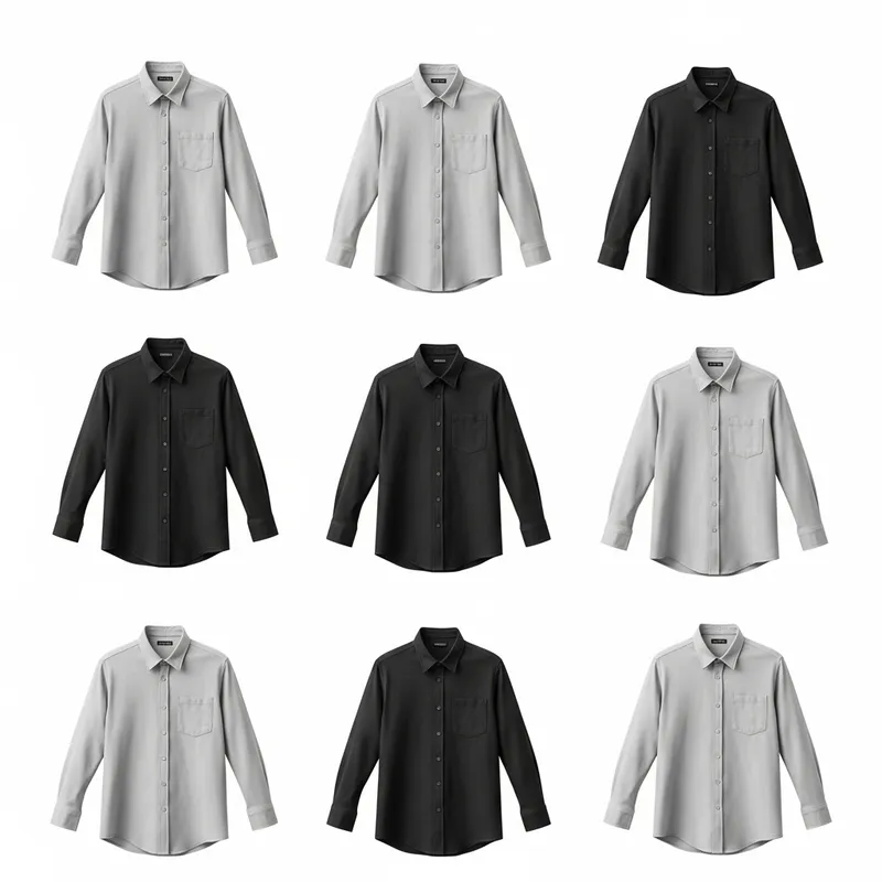 Minimalist Designs for Monochrome Shirts