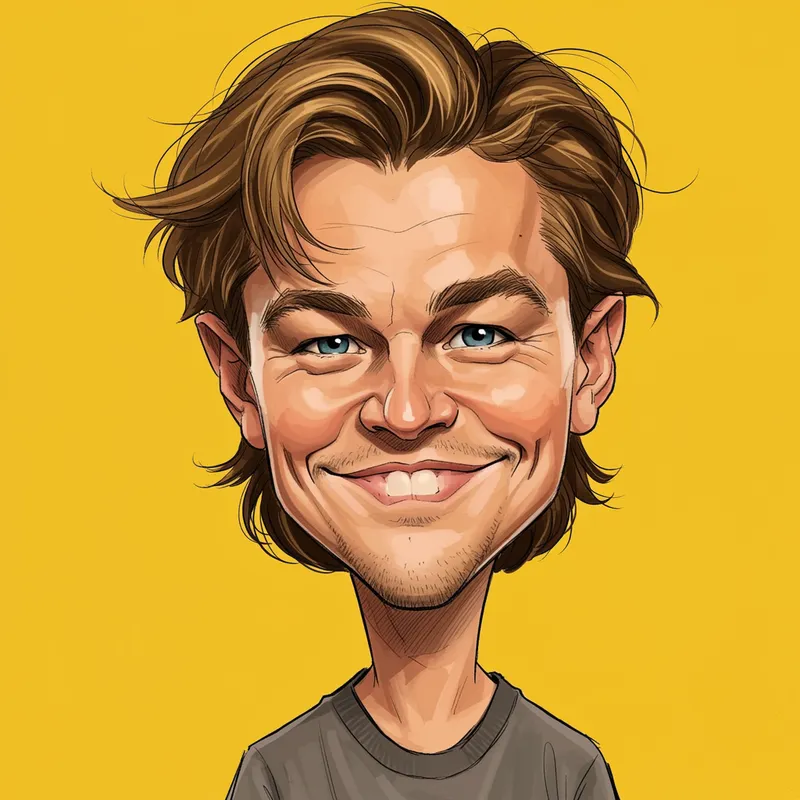Leonardo DiCaprio Caricature Collection
