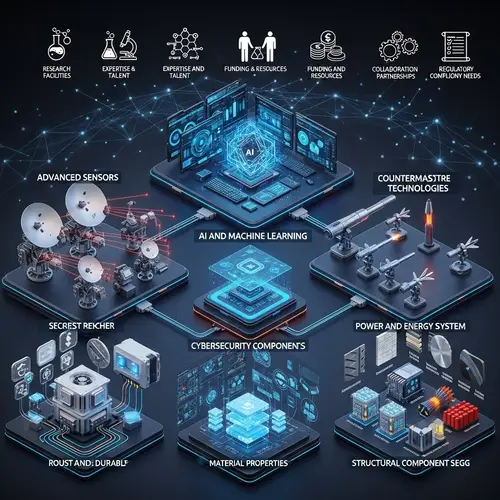 Advanced Defense System Components: Sensors, AI, Countermeasures & More