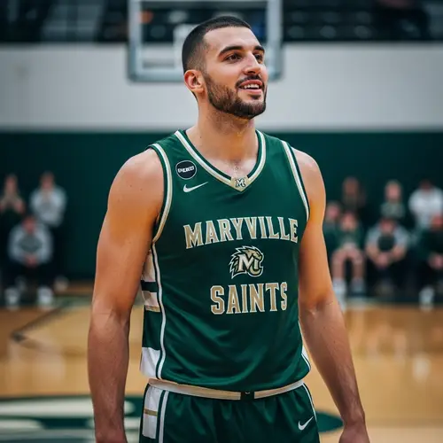 Prominent Basketball Player | Maryville University Shirt