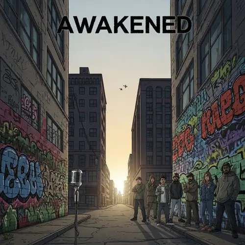 Awakened: Hip Hop Album Cover Design