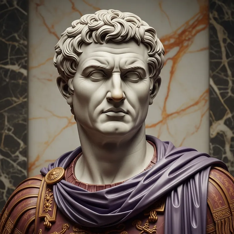 Marco Aurelio Portrait | Strong Roman Sculpture