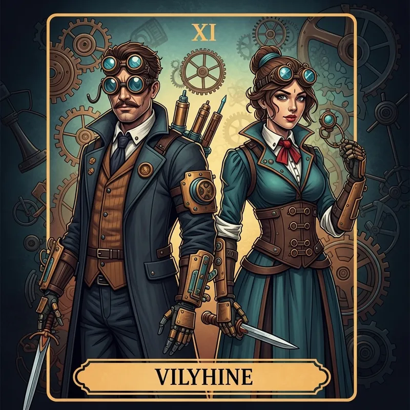 Imaginative Steampunk Tarot Card Inventors Imaginative Steampunk Tarot Card Inventors