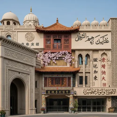 Multicultural Language School Building Design - Harmony in Architecture