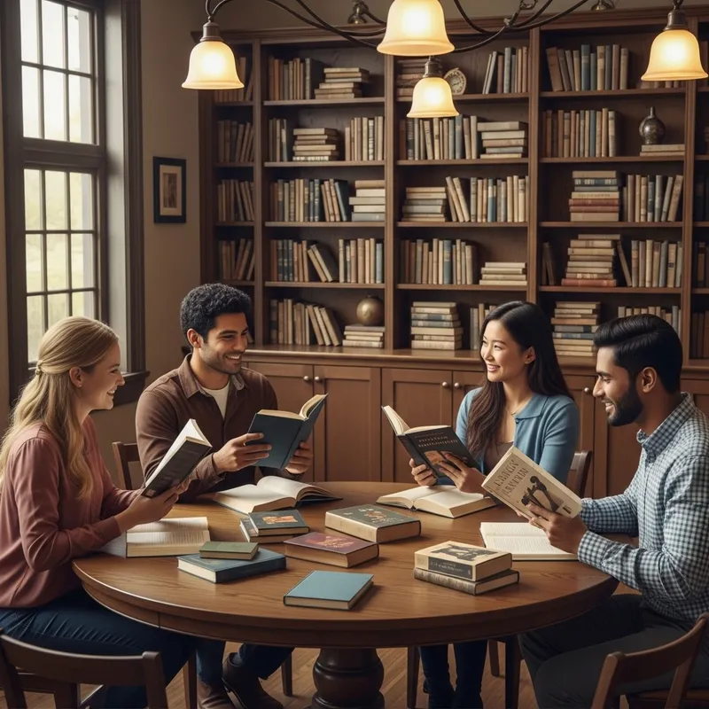 The Literature Club | A Diverse Gathering for Engaging Conversations The Literature Club | A Diverse Gathering for Engaging Conversations