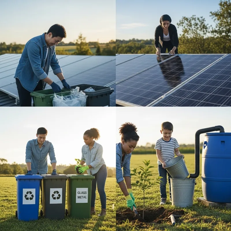 People Saving Nature Resources | Sustainable Environmental Action