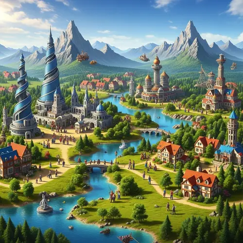 Create a Stunning 3D World: Explore Majestic Landscapes