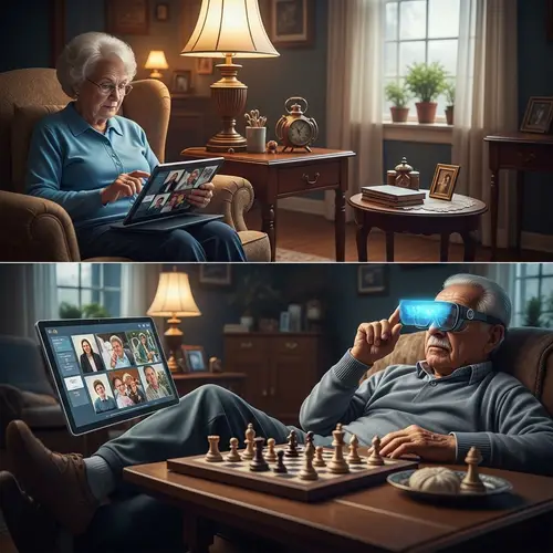 Idleness Technologies for the Elderly