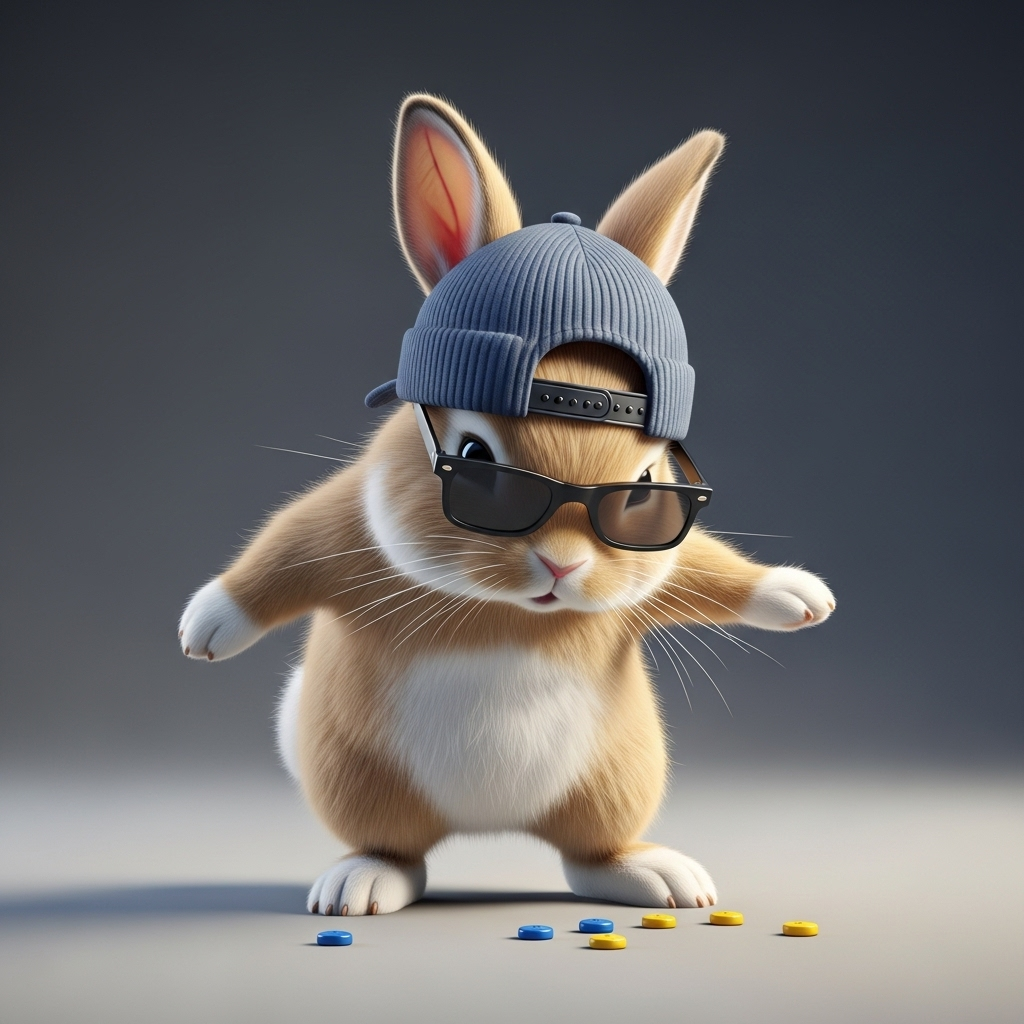 Cartoon Rabbit Rap Cute Cartoon Bunny Rappets Cute Rabbit Cartoon Pink On White