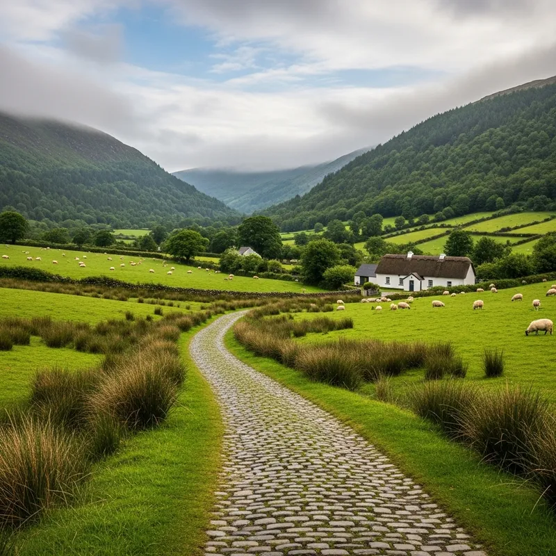 Idyllic Irish Countryside Landscape | Natural Beauty Revealed
