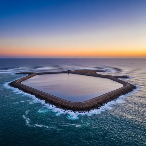 Scenic Offshore Reservoir: A Serene Escape