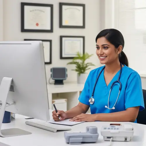 Professional Telehealth Session by Female Nurse | Medical Consultation