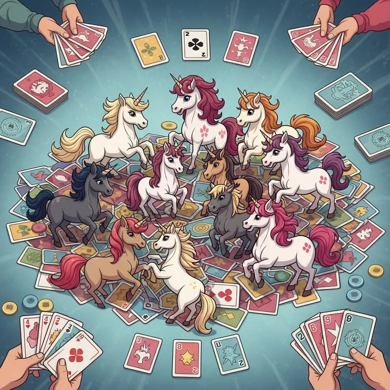 Unstable Unicorns Card Game | Playful Artwork