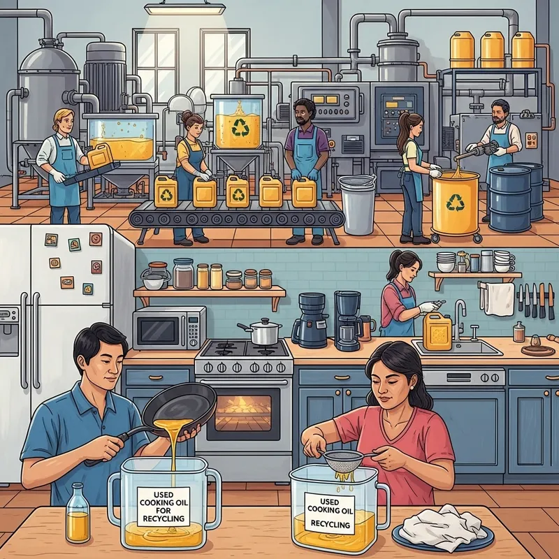 Recycling Used Cooking Oil: Sustainable Practice