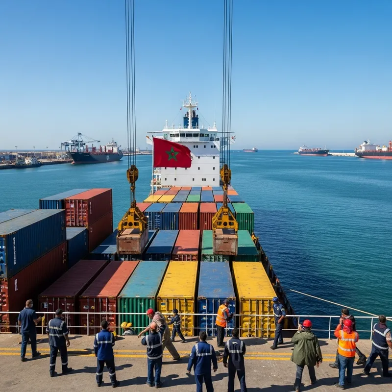 MENA Maritime Trade: Moroccan Harbor Operations