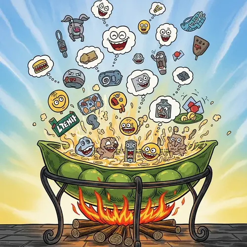 Humorous Japanese Manga Pod Churning Concepts