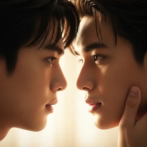 Romantic Thai Drama-inspired Kiss | Canon EOS R5 50mm Portrait