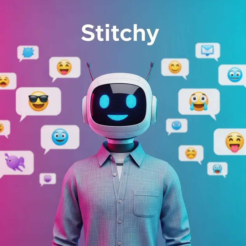 Meet Stitchy: Your Friendly Chatbot Avatar