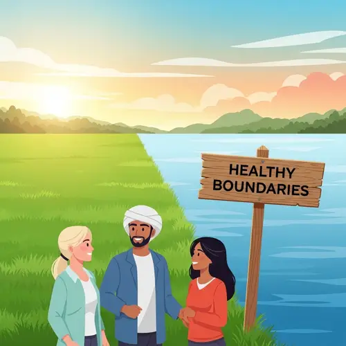 Creating Healthy Boundaries: Empowering Conversations in Serene Setting