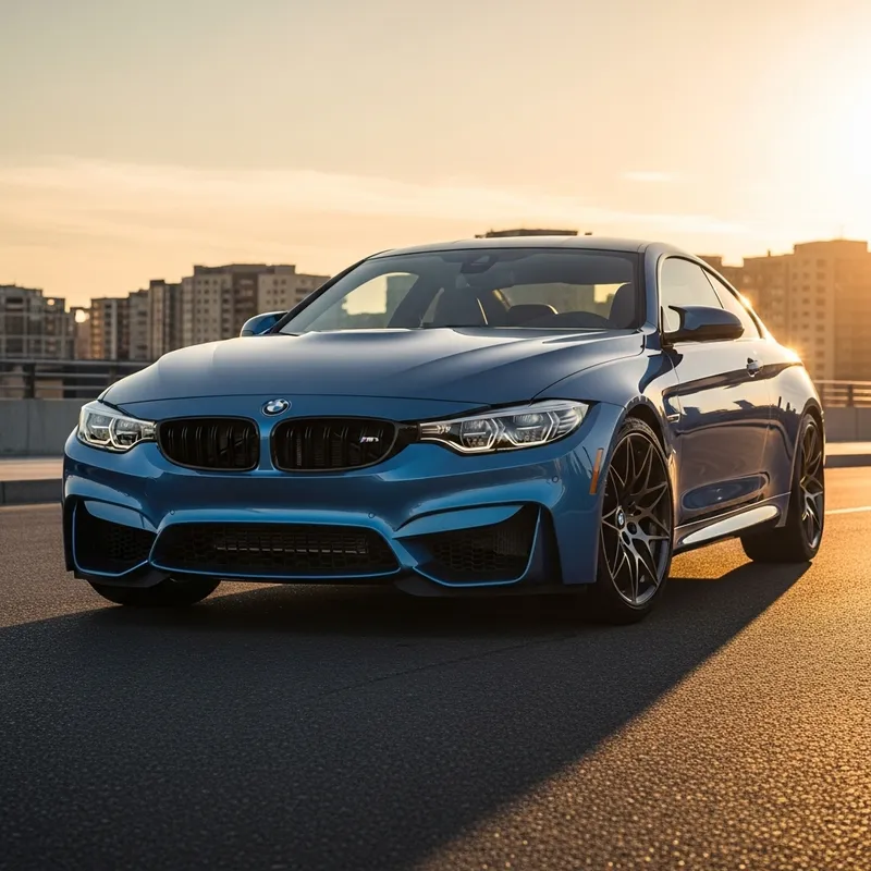 Stunning BMW M4: Dynamic Design & Bold Color