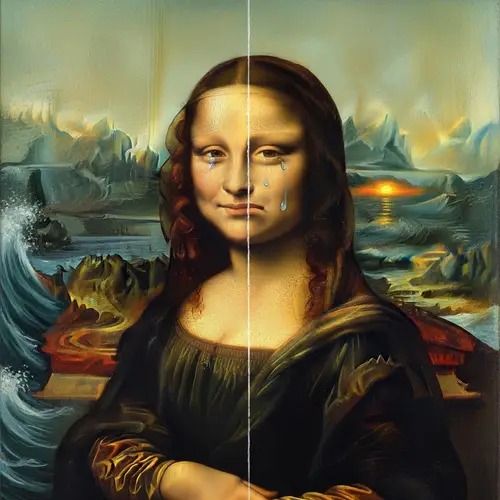 Cute Little Boy Expressions: Joy & Sorrow | Mona Lisa Style