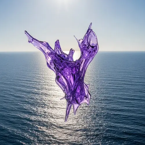 Vast & Mesmerizing Ocean with Holographic Touch