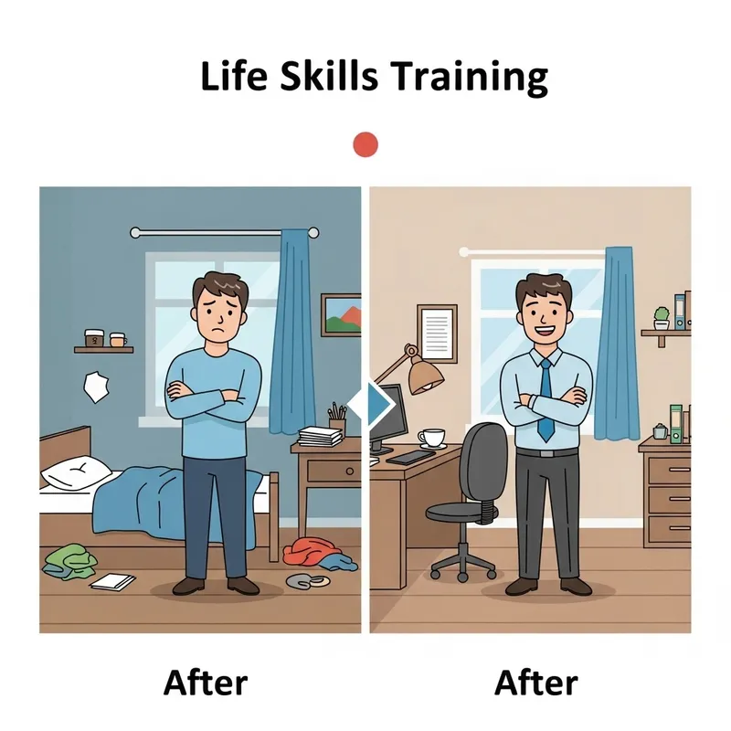 Man's Transformation through Life Skill Training