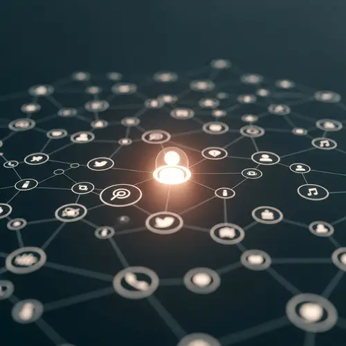 Minimalistic Social Media Influence Artwork