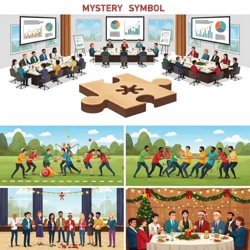 Diverse Company-Wide Event: Unveiling the Mystery Symbol
