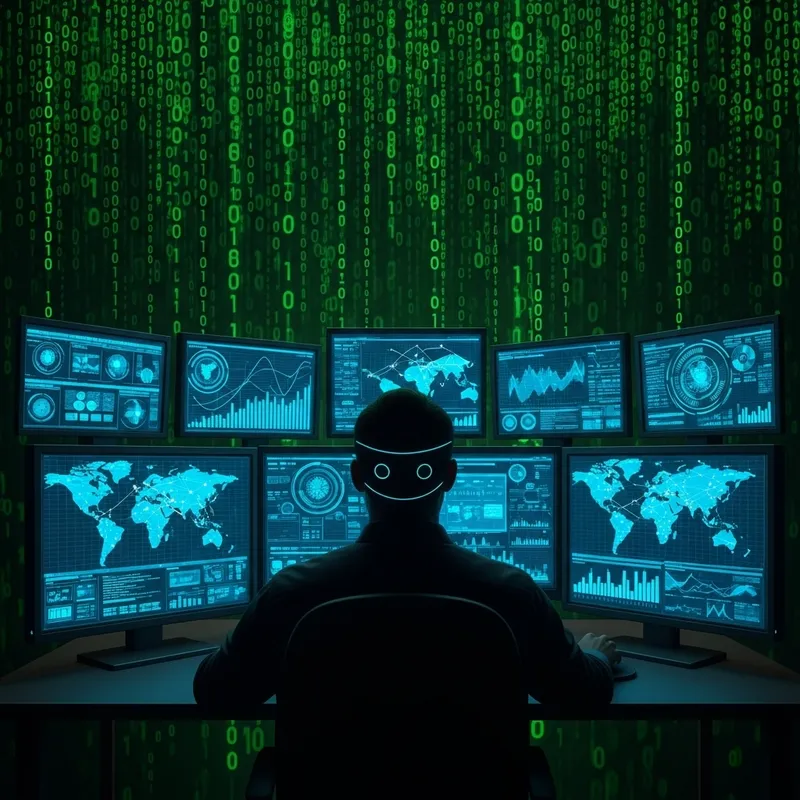 Cyber-Security Matrix: Intriguing Hacker in Digital Landscape