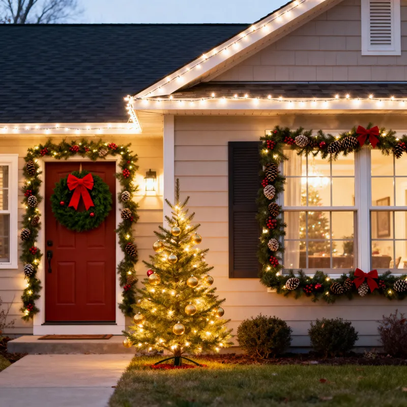 Christmas Exterior Decoration Ideas