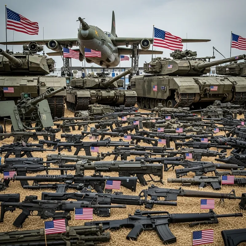 US Military Arsenal: From Small Arms to Tanks & Aircraft