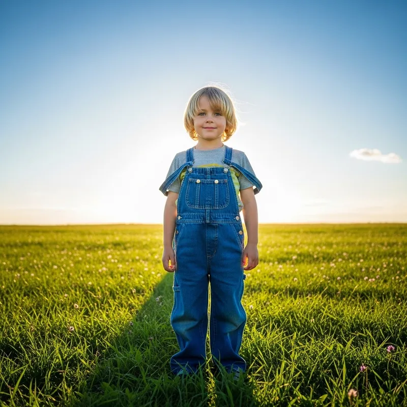 Adorable 6-Year-Old Boy in Diaper: Cute Moments