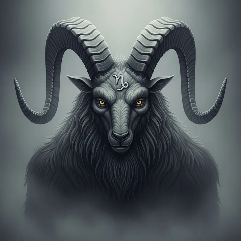 Dark Mystique Capricorn Monster in 8K Detail