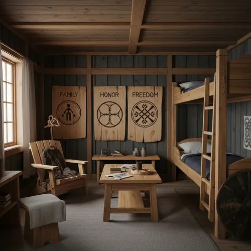House of Wolf: Viking Student Dorm with Scandinavian Vibes