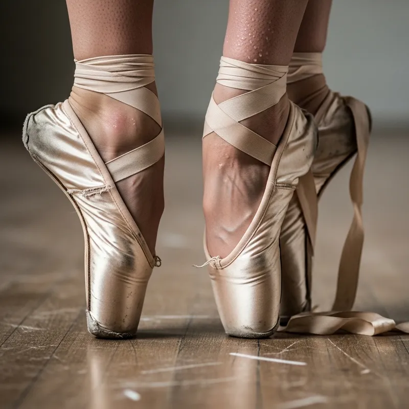 Ballet Dancer Feet: Signs of Dedication and Strain